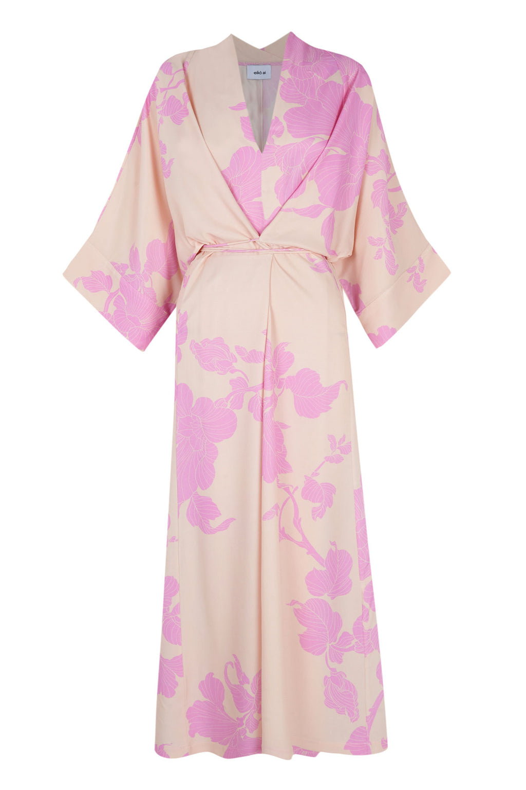 VESTIDO KIMONO EUGENIA  Verde – ARILLÉ CONCEPT