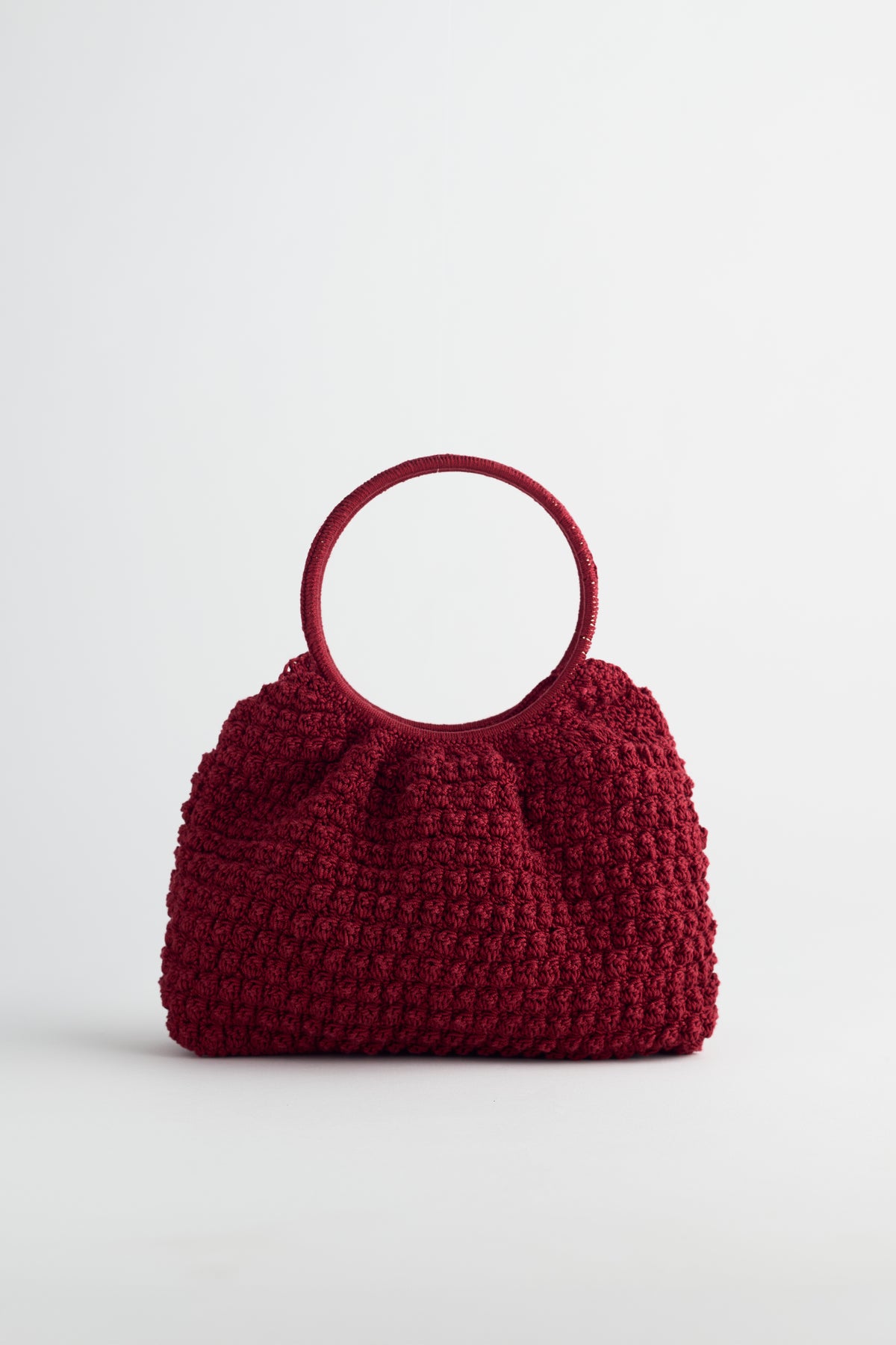 Ivy purse - cherry red