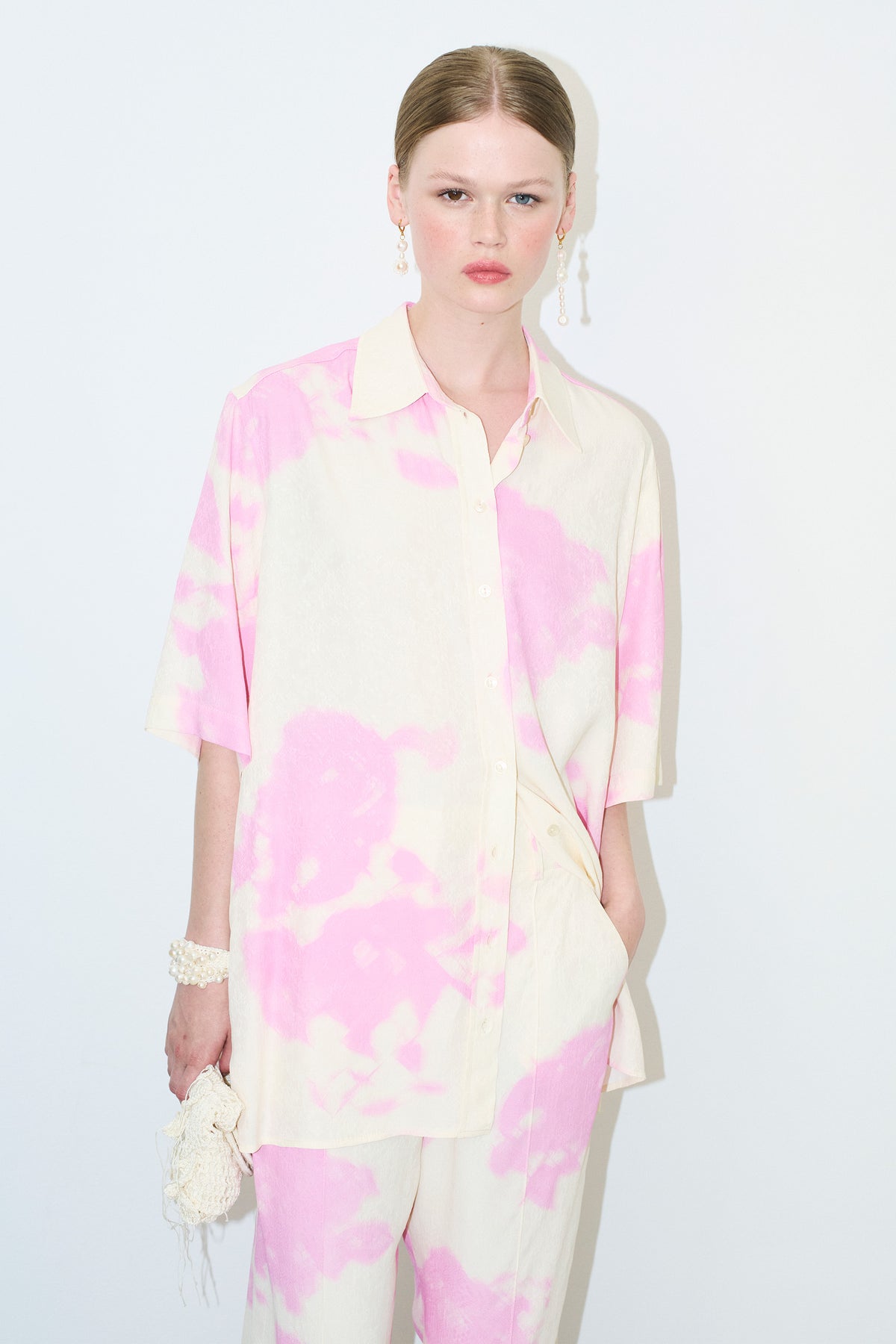 Swan Shirt Pink